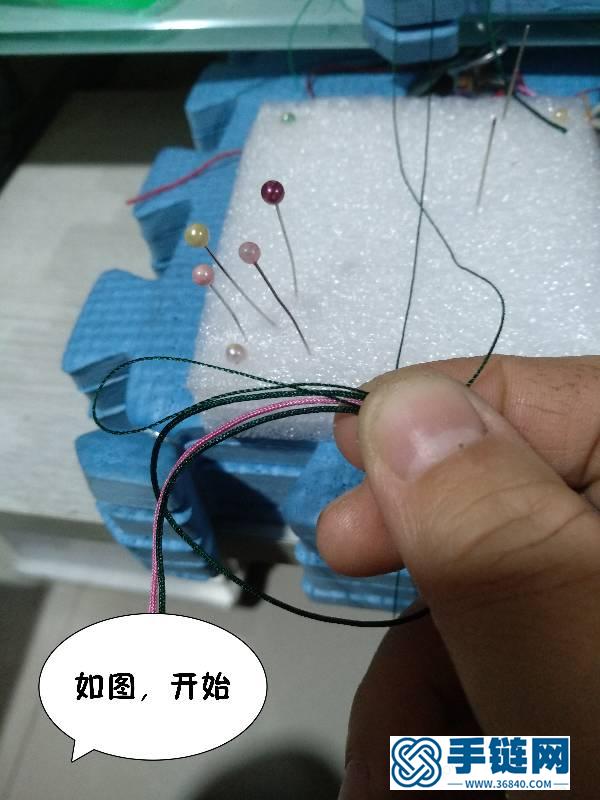 小線圈的教程編繩教程-完整編法步驟