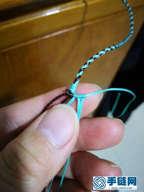轉經筒式調節扣編繩教程-完整編法步驟