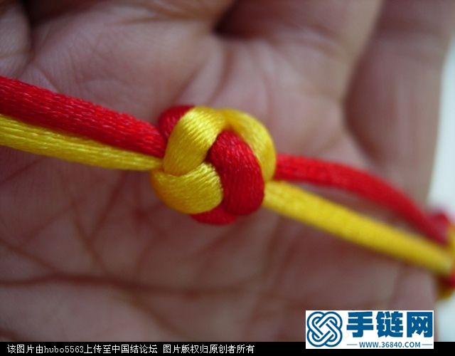 原創新結-大紐扣結徒手教程