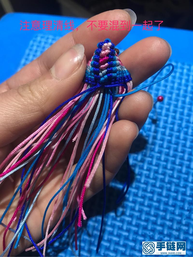 三角粽子教程編繩教程-完整編法步驟