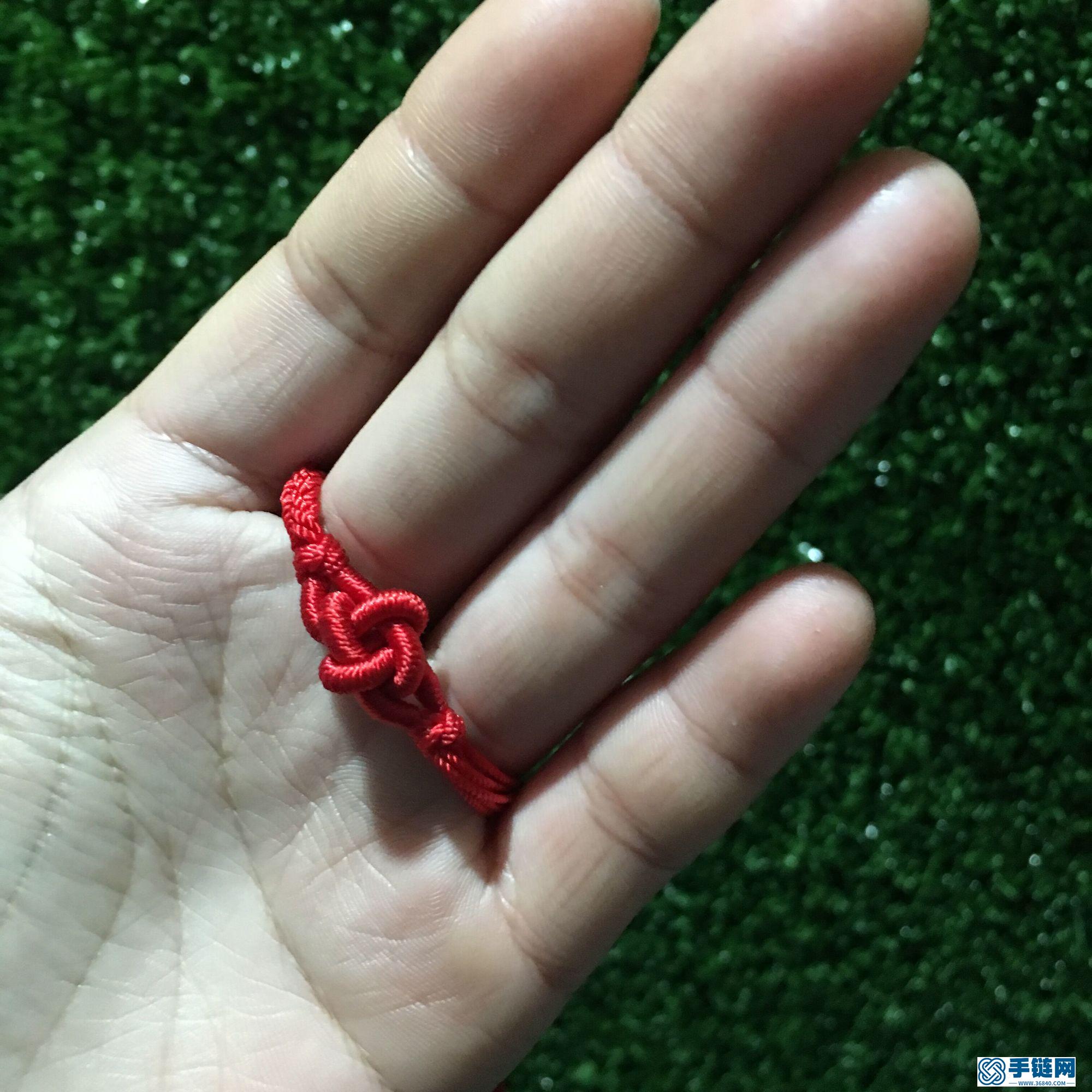 本命年紅手繩編織教程