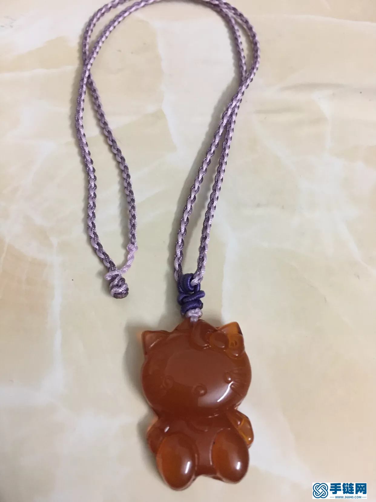 四股辮項鏈的編法，簡單紅繩項鏈教程圖解