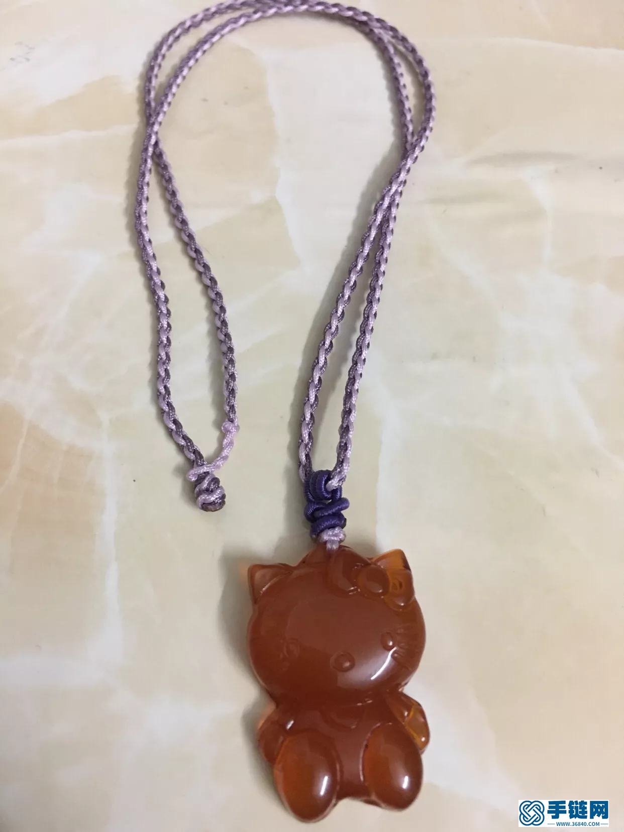 四股辮項鏈的編法，簡單紅繩項鏈教程圖解
