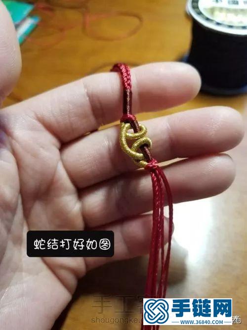 八股辮項(xiàng)鏈編法圖解，簡單愛心繞線款制作方法