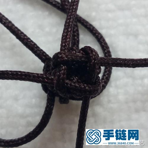 情侶平安掛墜編法圖解