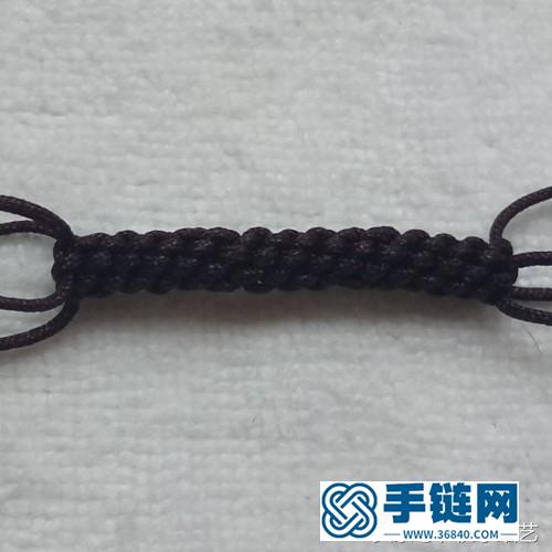 情侶平安掛墜編法圖解