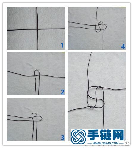 情侶平安掛墜編法圖解