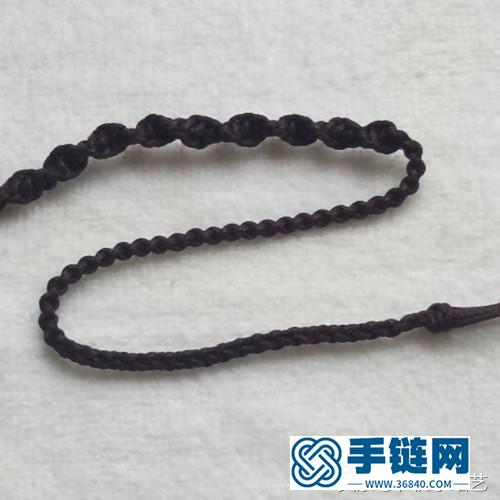 情侶平安掛墜編法圖解