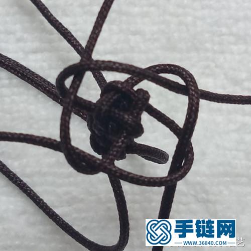 情侶平安掛墜編法圖解