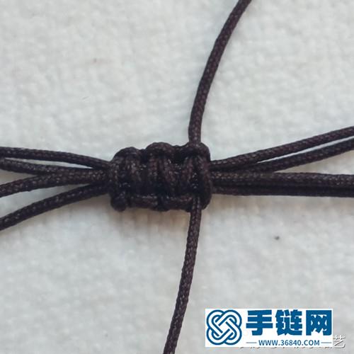 情侶平安掛墜編法圖解
