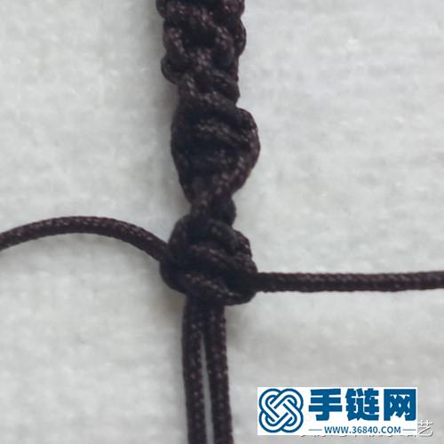 情侶平安掛墜編法圖解