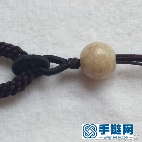 情侶平安掛墜編法圖解