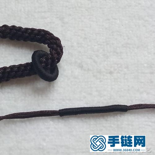 情侶平安掛墜編法圖解