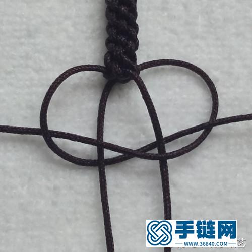 情侶平安掛墜編法圖解