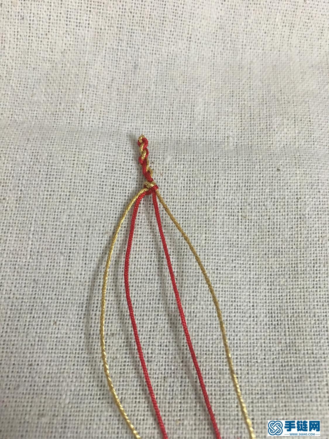 如意結手繩的編法圖解