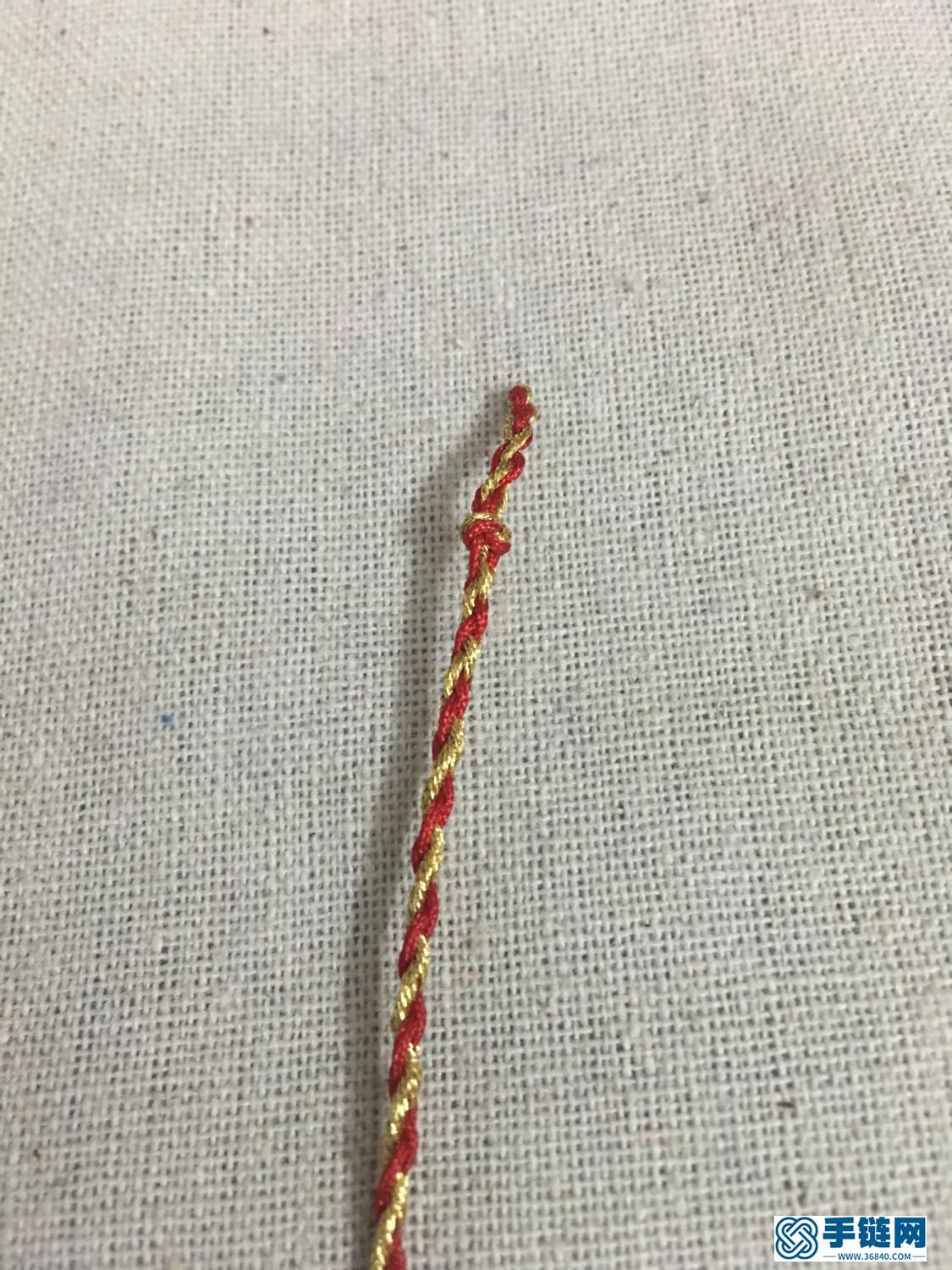 如意結手繩的編法圖解