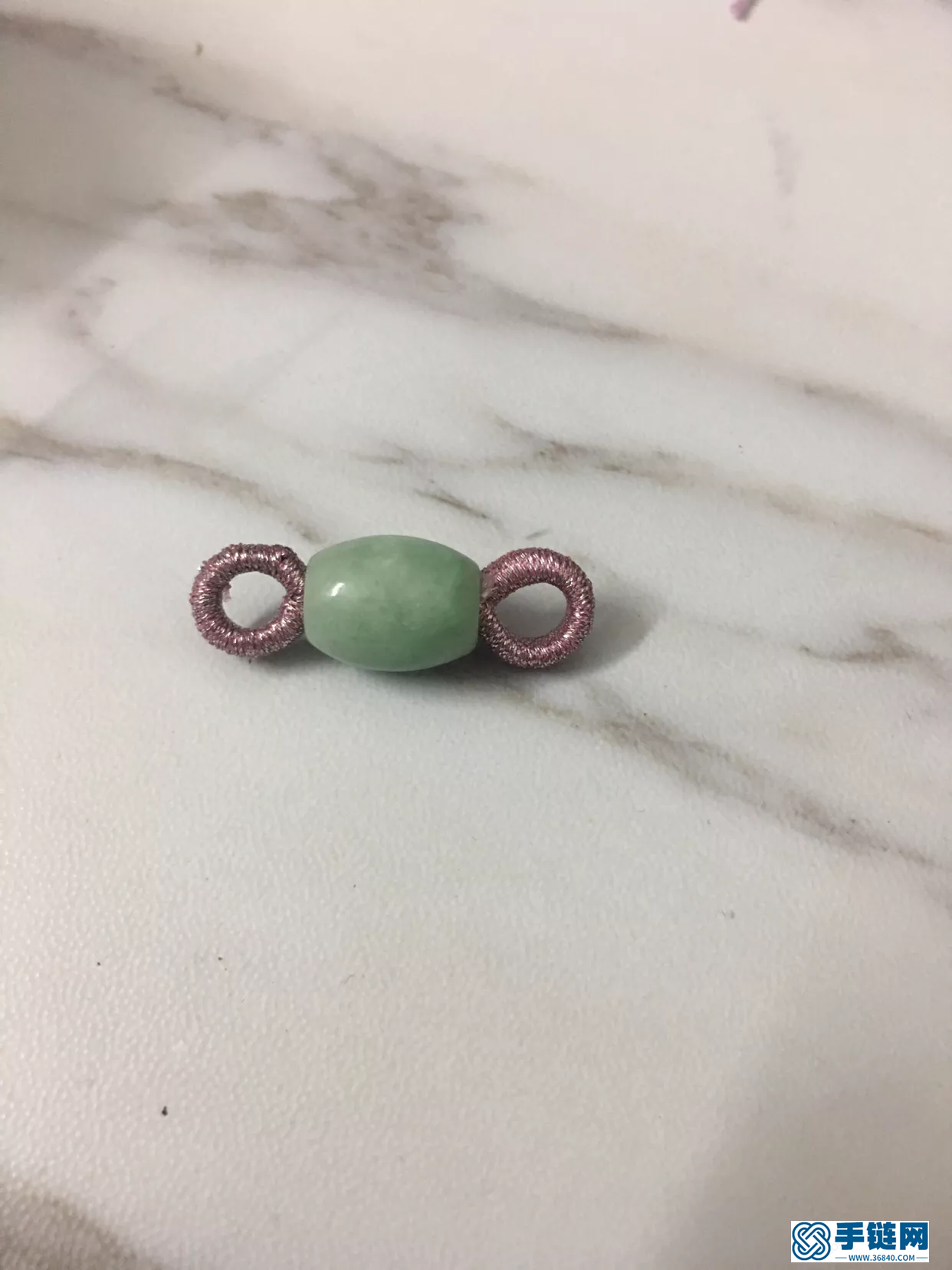 路路通項鏈繩的編法