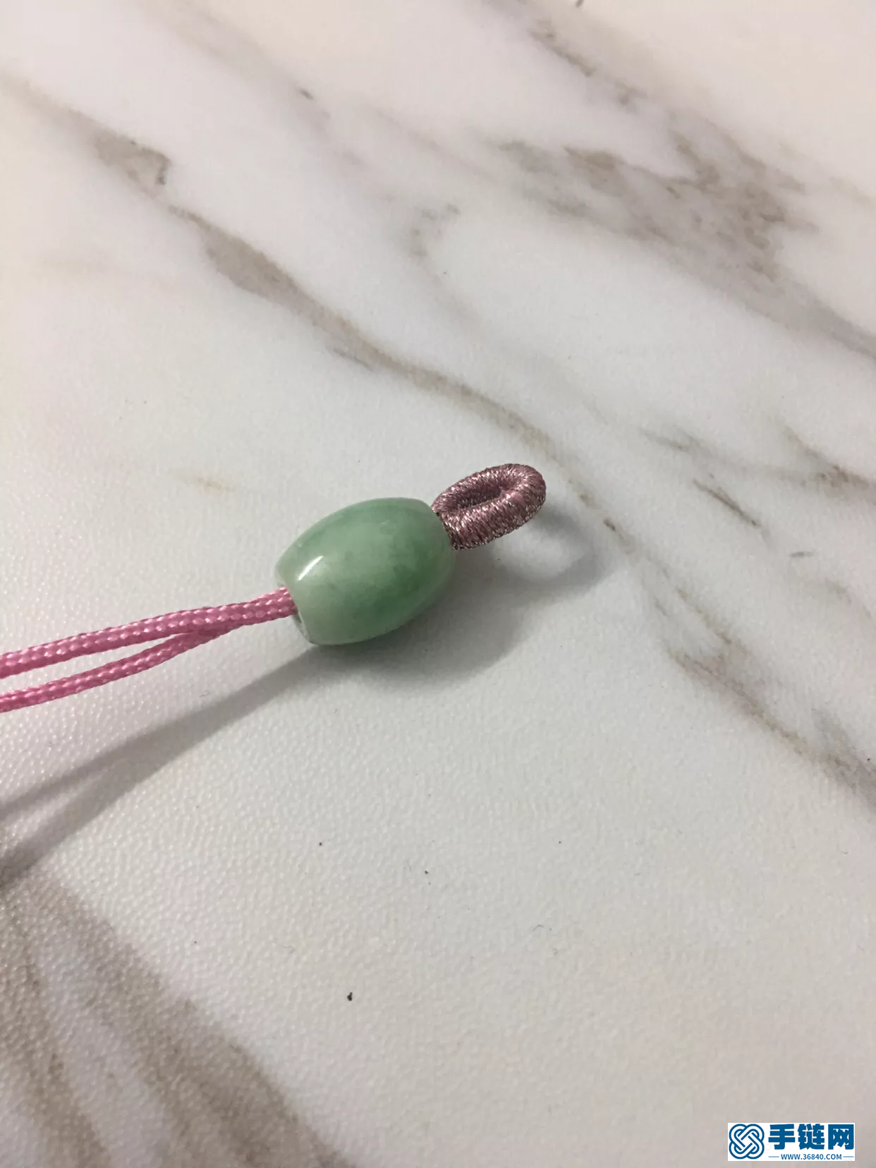 路路通項鏈繩的編法