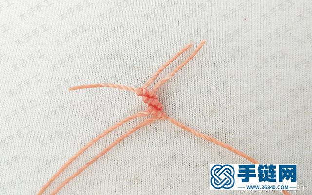 蝴蝶手鏈的編織教程和圖解