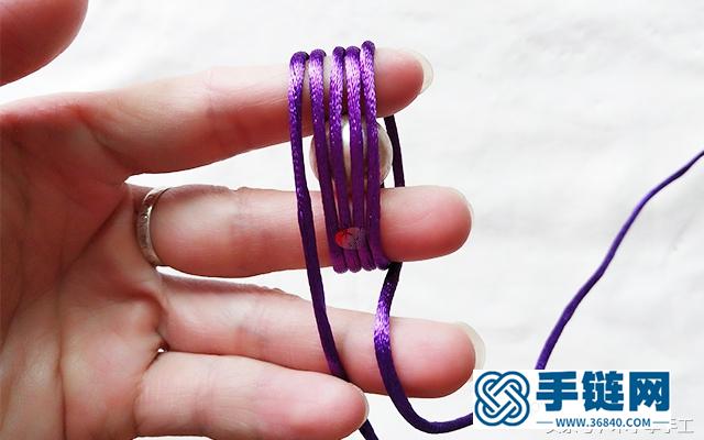 編繩小球結編織方法，球形包包小掛件詳細做法
