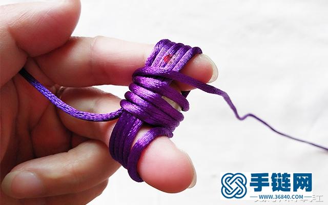 編繩小球結編織方法，球形包包小掛件詳細做法