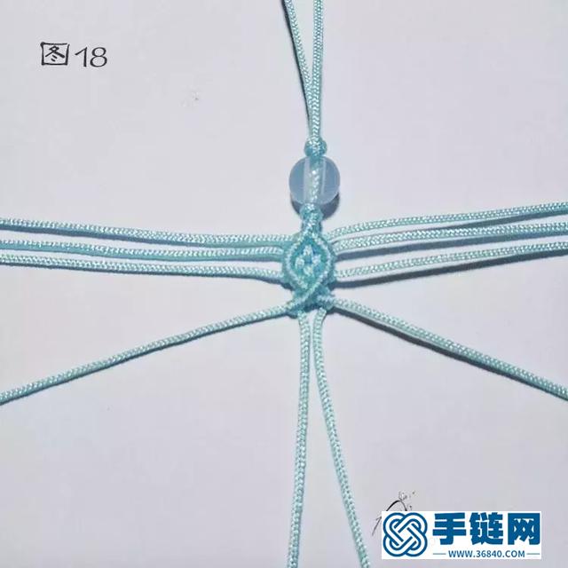 編繩蜻蜓圖解教程，教你如何用紅繩子編蜻蜓