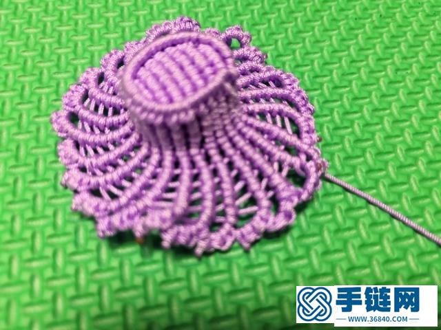 編繩帽子飾品教程，好看的草帽掛件編織編法圖解