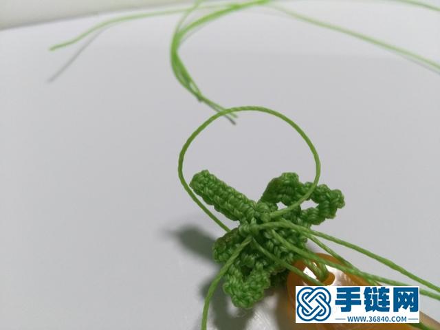 瑪瑙玉髓藤豆吊墜編繩教程