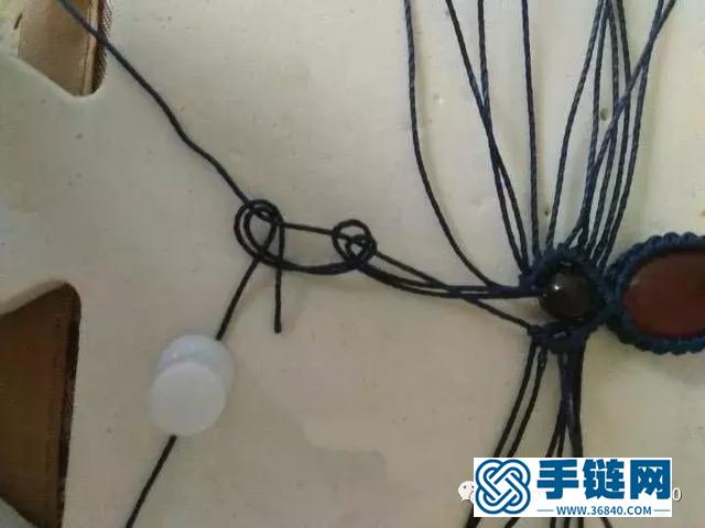 「編繩教程」蛛翼吊墜制作及幾種包石頭的小竅門