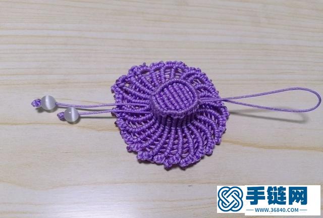編繩帽子飾品教程，好看的草帽掛件編織編法圖解