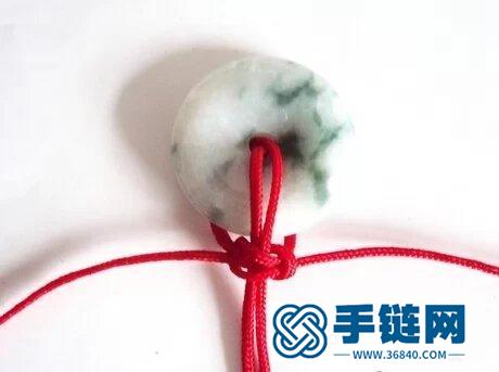 翡翠平安扣穿繩打結全圖解