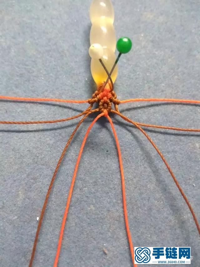 帶孔吊墜的扣頭教程