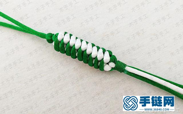 玉米結(jié)包包掛件編織圖解