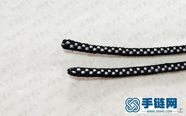 手機掛繩的編法圖解