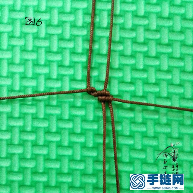 繩結(jié)首飾之桃心吊墜編織教程
