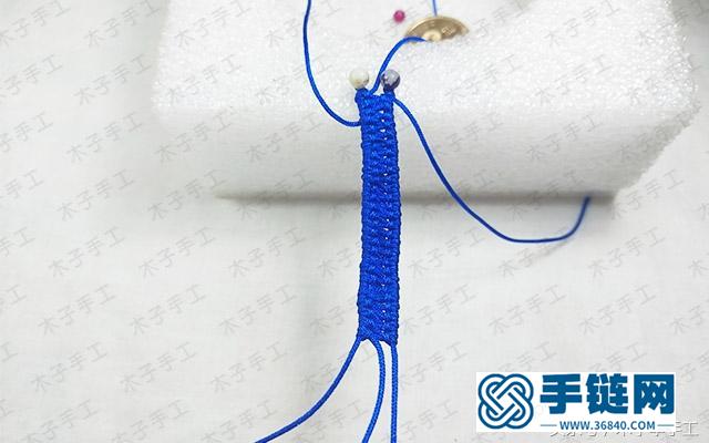 葫蘆鑰匙掛件編織制作圖解