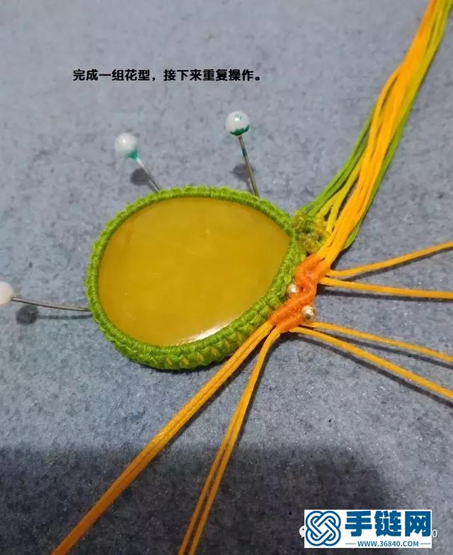 「編繩教程」蛛翼吊墜制作及幾種包石頭的小竅門