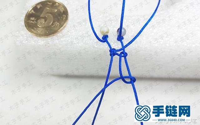 葫蘆鑰匙掛件編織制作圖解