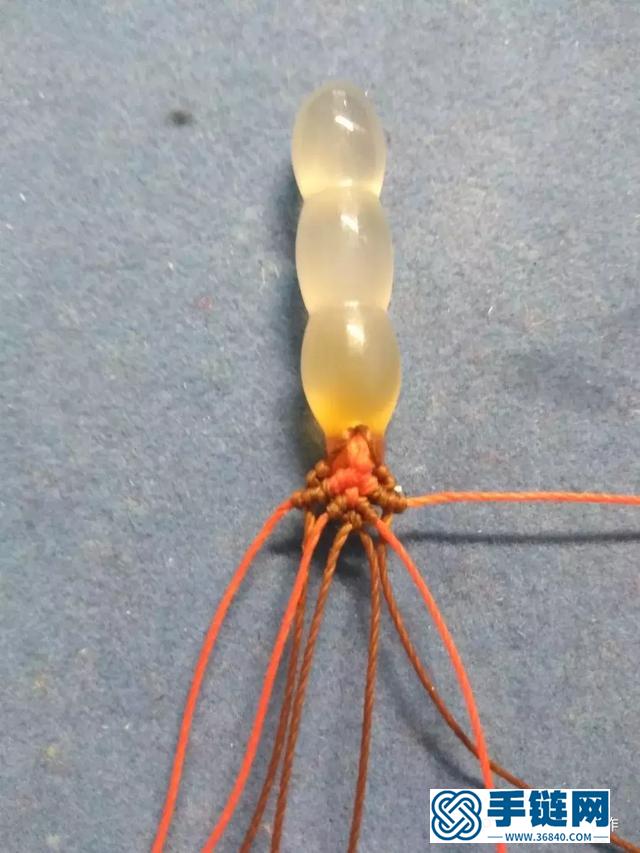 帶孔吊墜的扣頭教程
