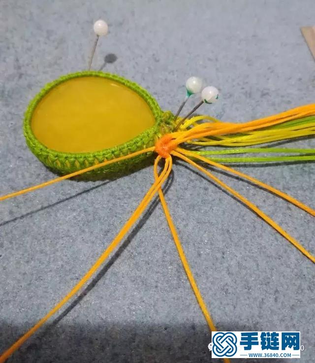 「編繩教程」蛛翼吊墜制作及幾種包石頭的小竅門