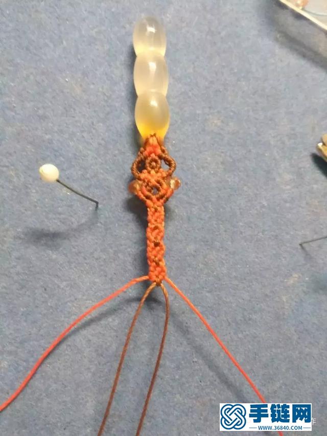 帶孔吊墜的扣頭教程