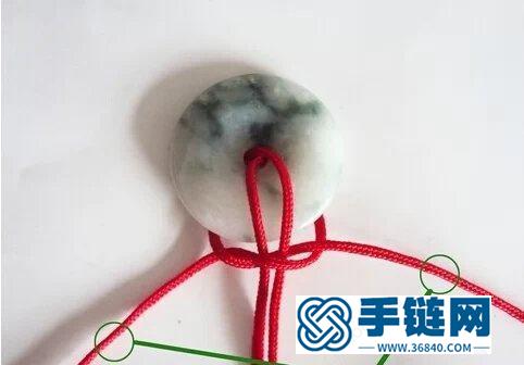 翡翠平安扣穿繩打結全圖解