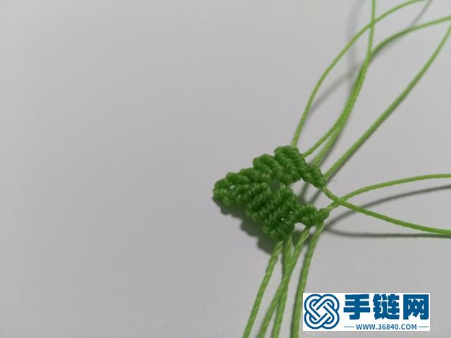 瑪瑙玉髓藤豆吊墜編繩教程