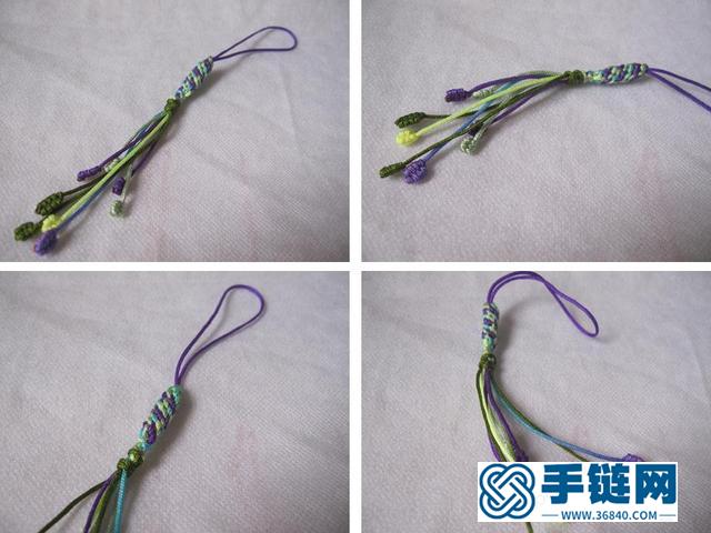 玉米結編繩教程