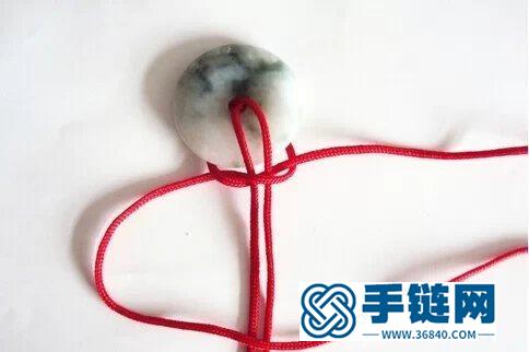 翡翠平安扣穿繩打結全圖解