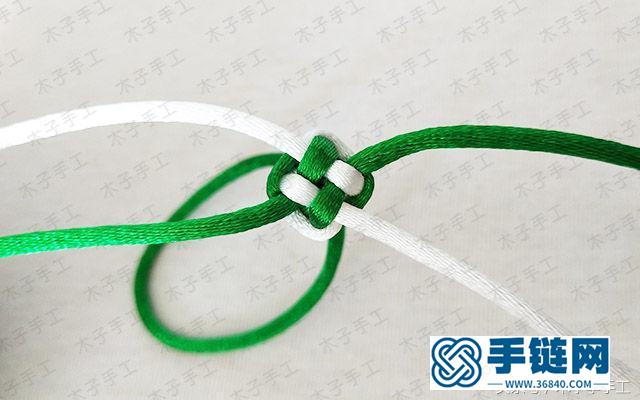 玉米結(jié)包包掛件編織圖解