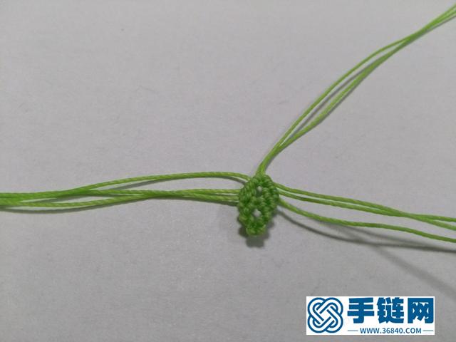 瑪瑙玉髓藤豆吊墜編繩教程