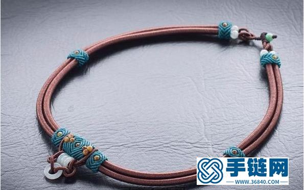「教你編繩」非常實(shí)用又好看的歐式古典吊墜繩，教程請(qǐng)看文章