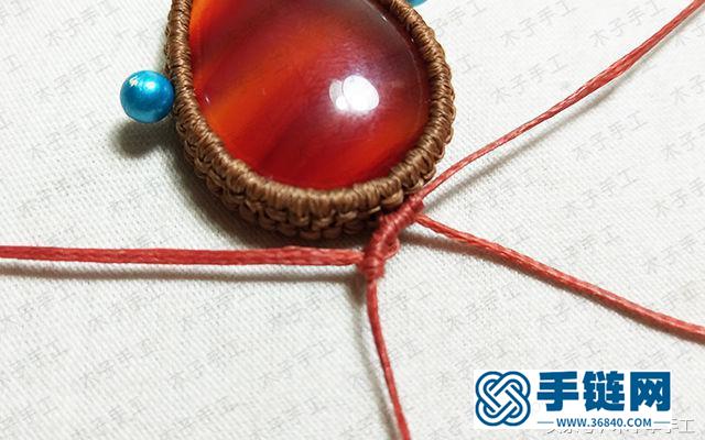 簡單的包石吊墜部分圖解
