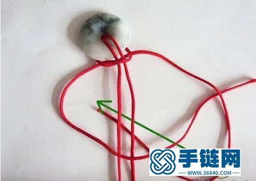 翡翠平安扣穿繩打結全圖解
